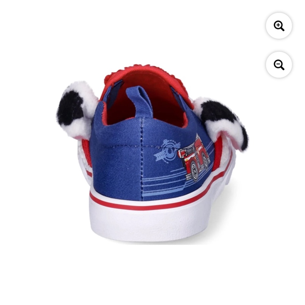 Paw Patrol Toddler Unisex Fuzzy Canvas Slip On Sneakers Shoes Size 10T NWT - Picture 4 of 9